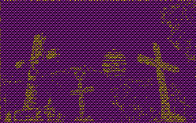 pixel art cemetery